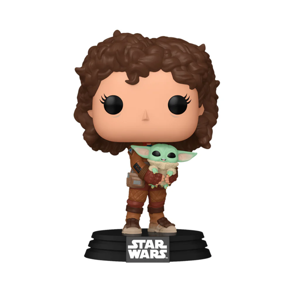 Funko : Star Wars: Mandalorian S9 - Peli Motto with Grogu