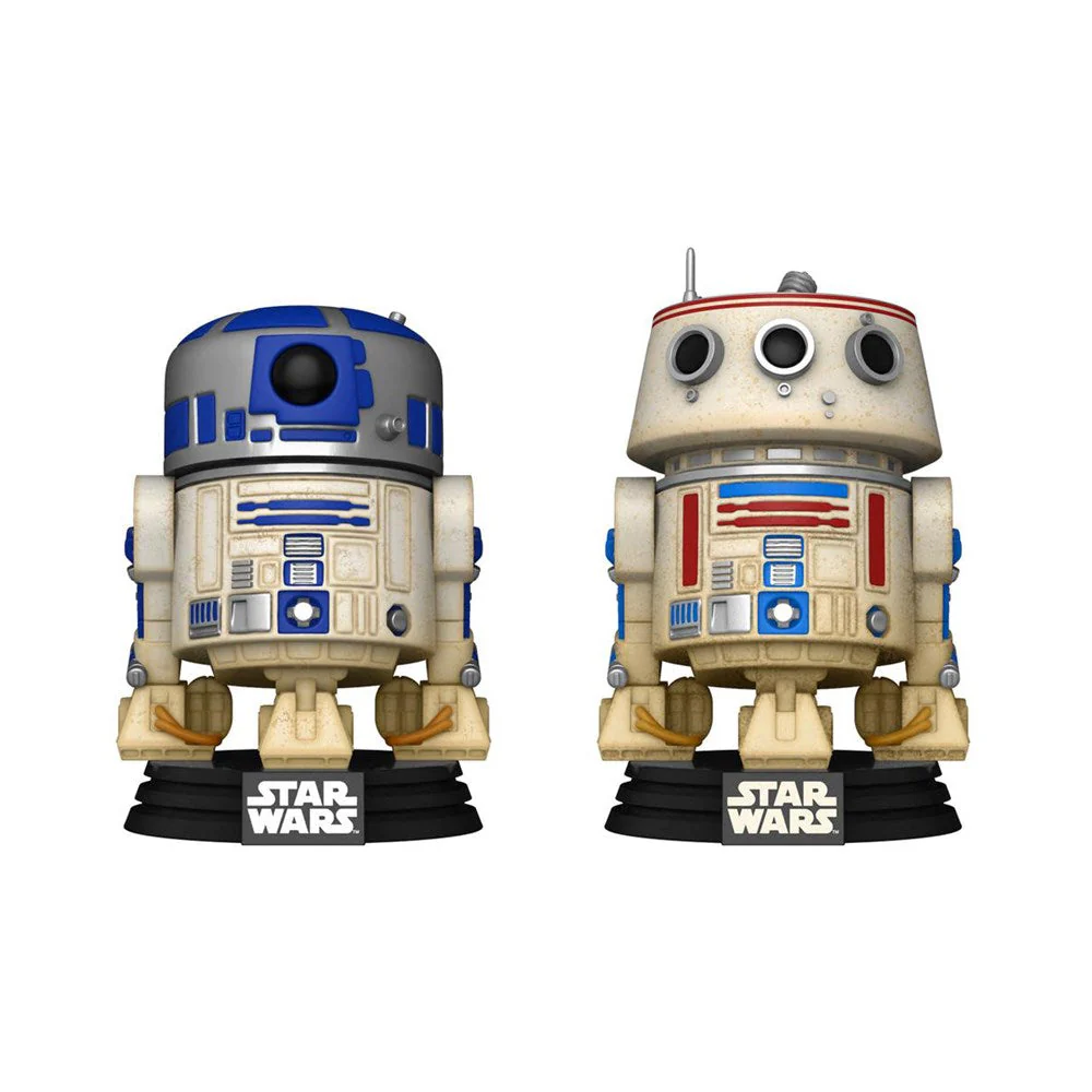 Pop! Star Wars: R2D2 and R5D4 2pk (Exc)