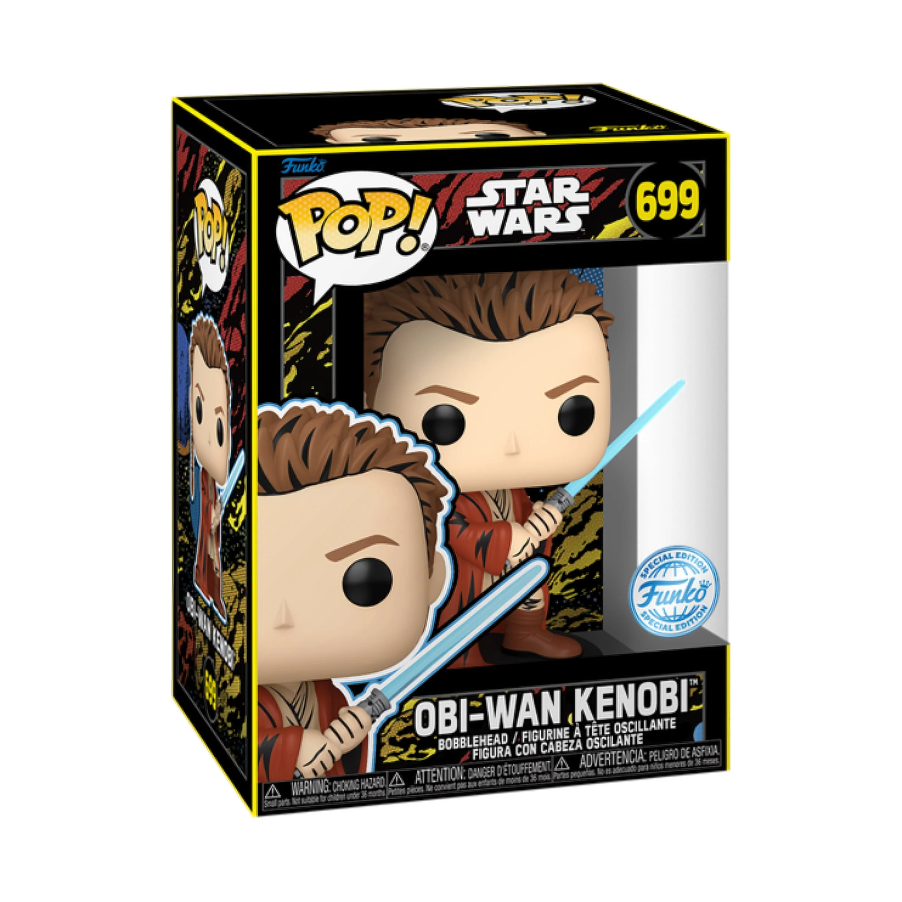 Pop! Star Wars: The Phantom Menace 25th - Obi-Wan (Retro)(Exc) - Image 2