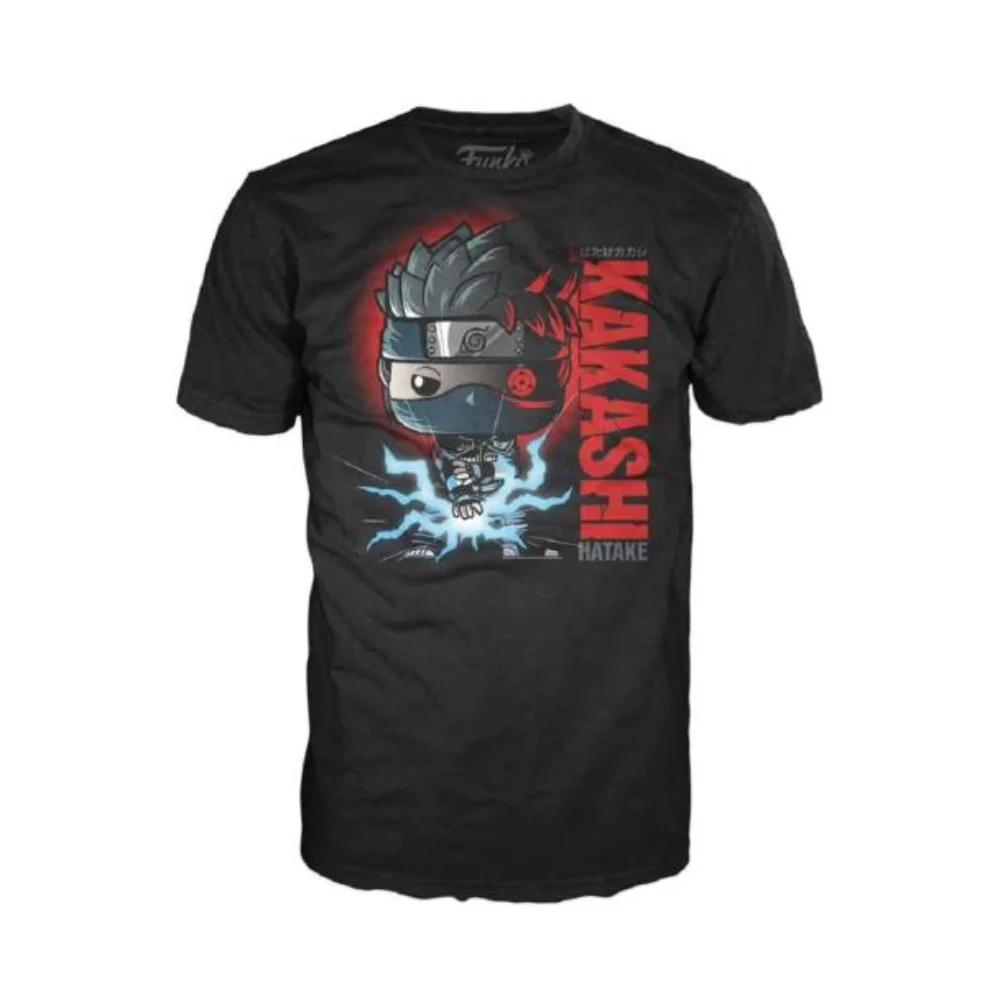 Funko Pop and Tees : Naruto Shippuden Kakashi (Medium)
