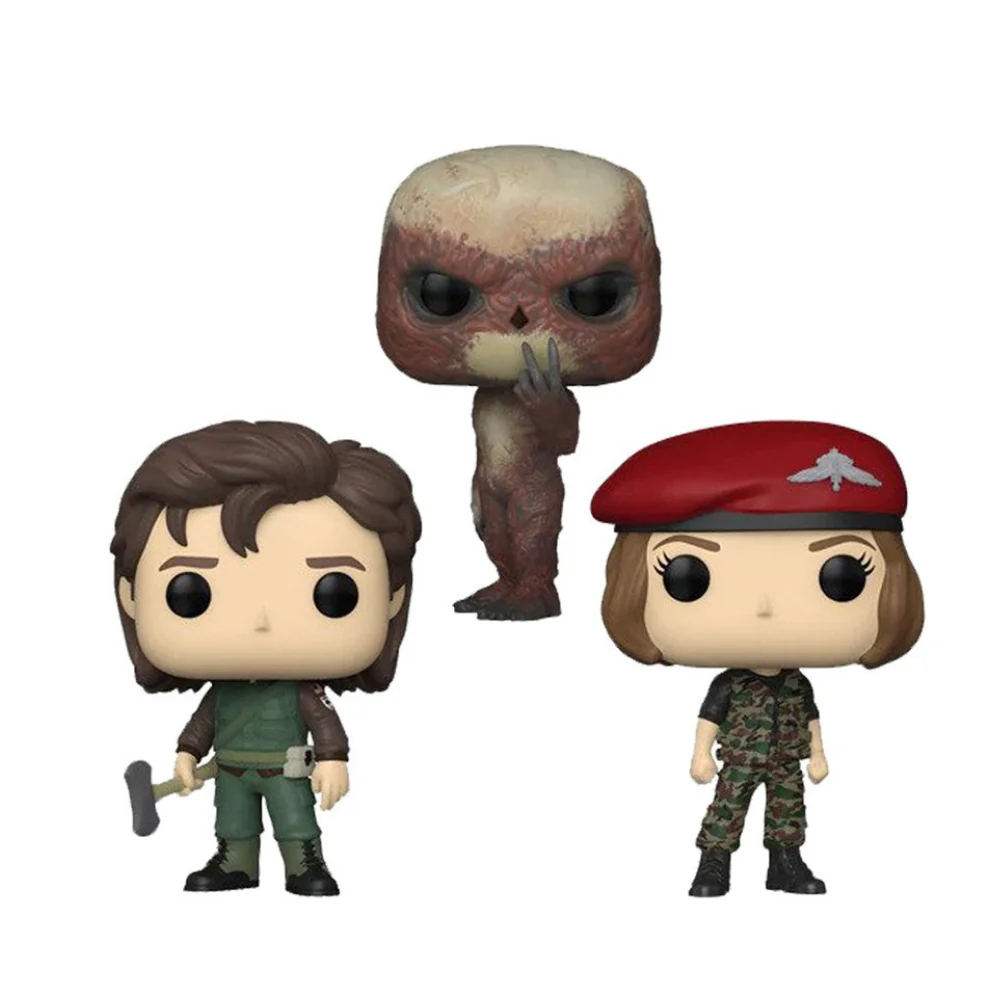 Funko 3 Pack : Tv: Stranger Things S4 - Hunter Robin, Steve, and Vecna 3pk (Exc)