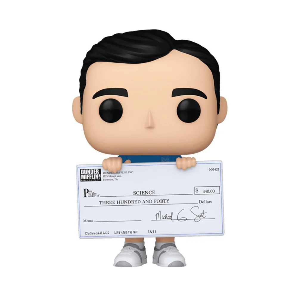 Funko Pop! Tv: The Office - Michael with Check