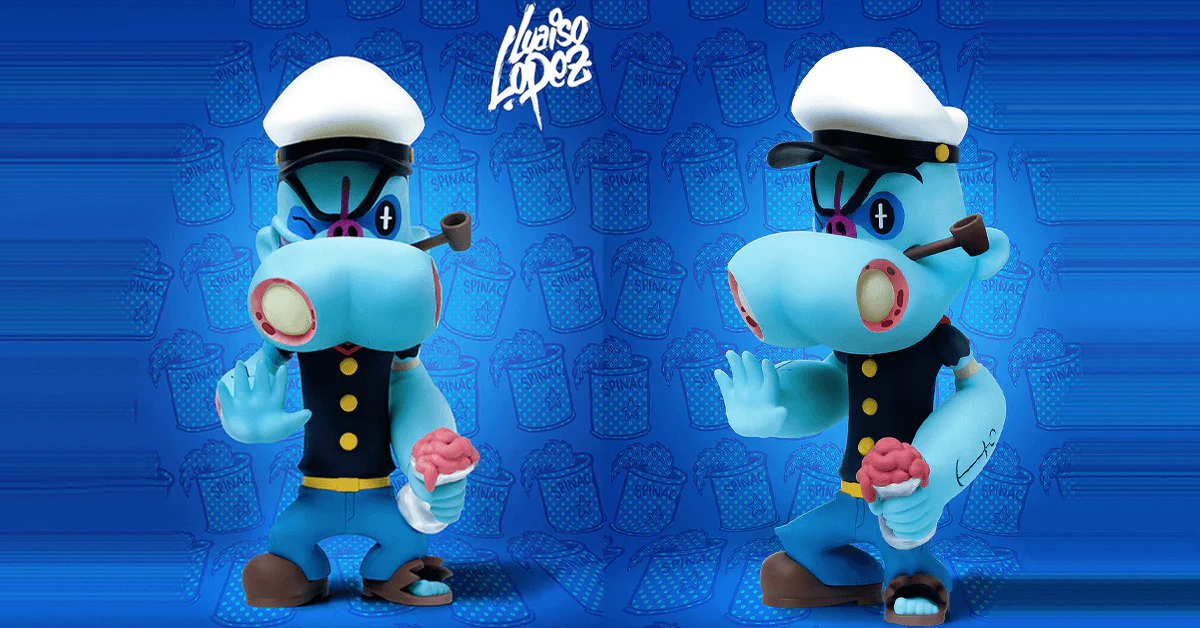 POPEYE x Luaiso Lopez Figure By ZCWO - Image 3