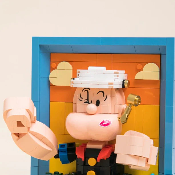 POPEYE·3D PORTRAIT Brick Figures By Pantasy - Image 2