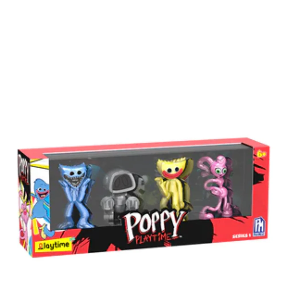 Poppy Playtime 4 Pack Collector Figures