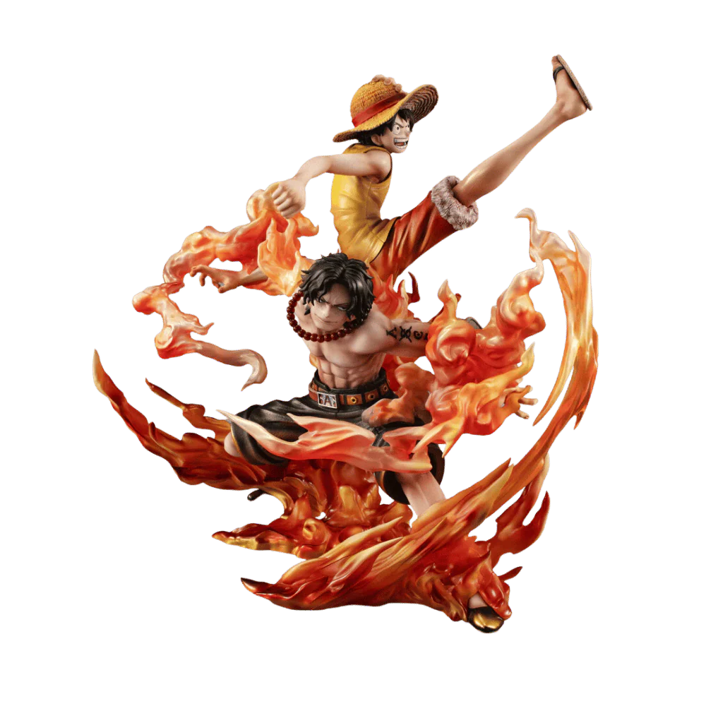 ONE PIECE "NEO-MAXIMUM” - Luffy & Ace – Brothers' Bond – 20th LIMITED Ver. Portrait.Of.Pirates By MegaHouse