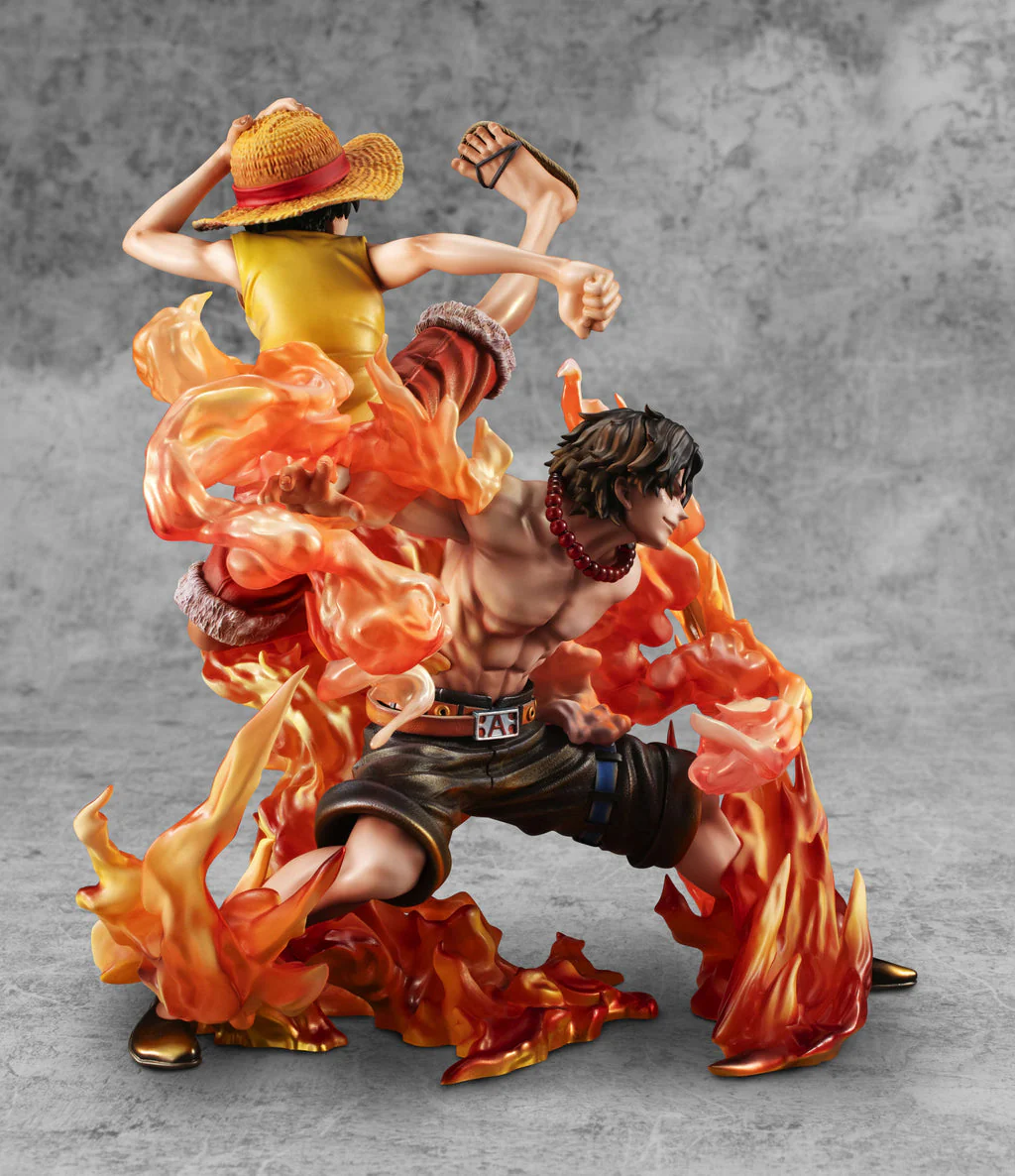ONE PIECE "NEO-MAXIMUM” - Luffy & Ace – Brothers' Bond – 20th LIMITED Ver. Portrait.Of.Pirates By MegaHouse - Image 4