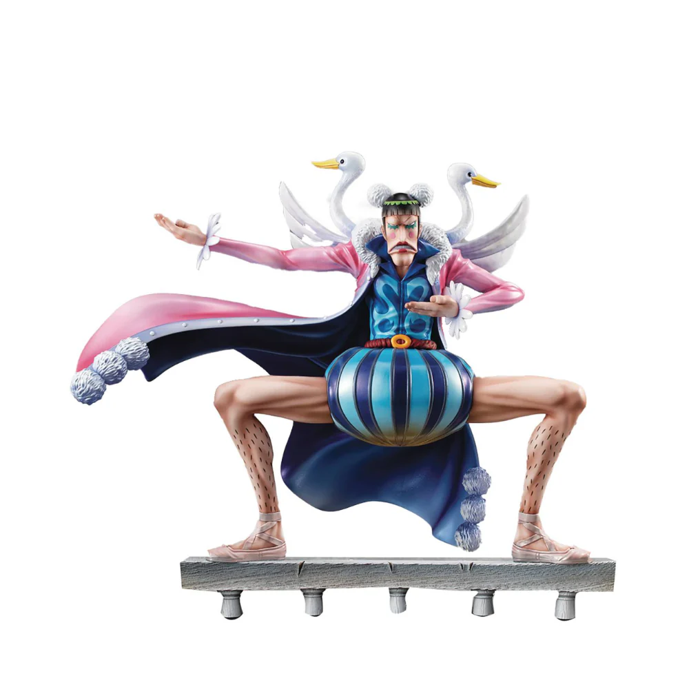 ONE PIECE Mr.2・Bon Clay "Playback Memories” Portrait.Of.Pirates Figure By MegaHouse