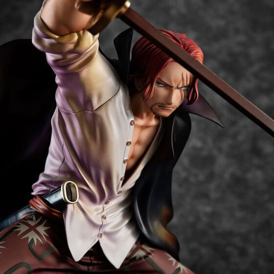One Piece Playback Memories Red-Haired Shanks Portrait.Of.Pirates Figure by Megahouse - Image 4