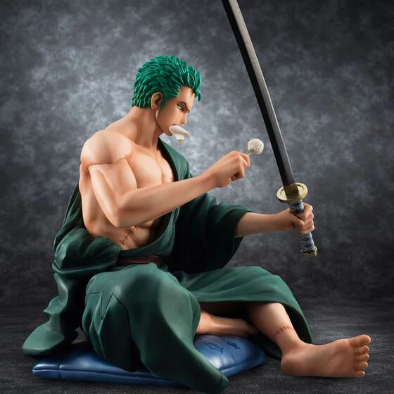 ONE PIECE Roronoa Zoro Portrait.Of.Pirates Figure By Megahouse - Image 2