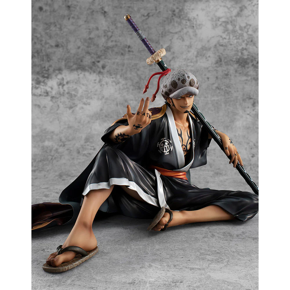 ONE PIECE Trafalgar Law “Warriors Alliance” Portrait.Of.Pirates Figure By MegaHouse - Image 3