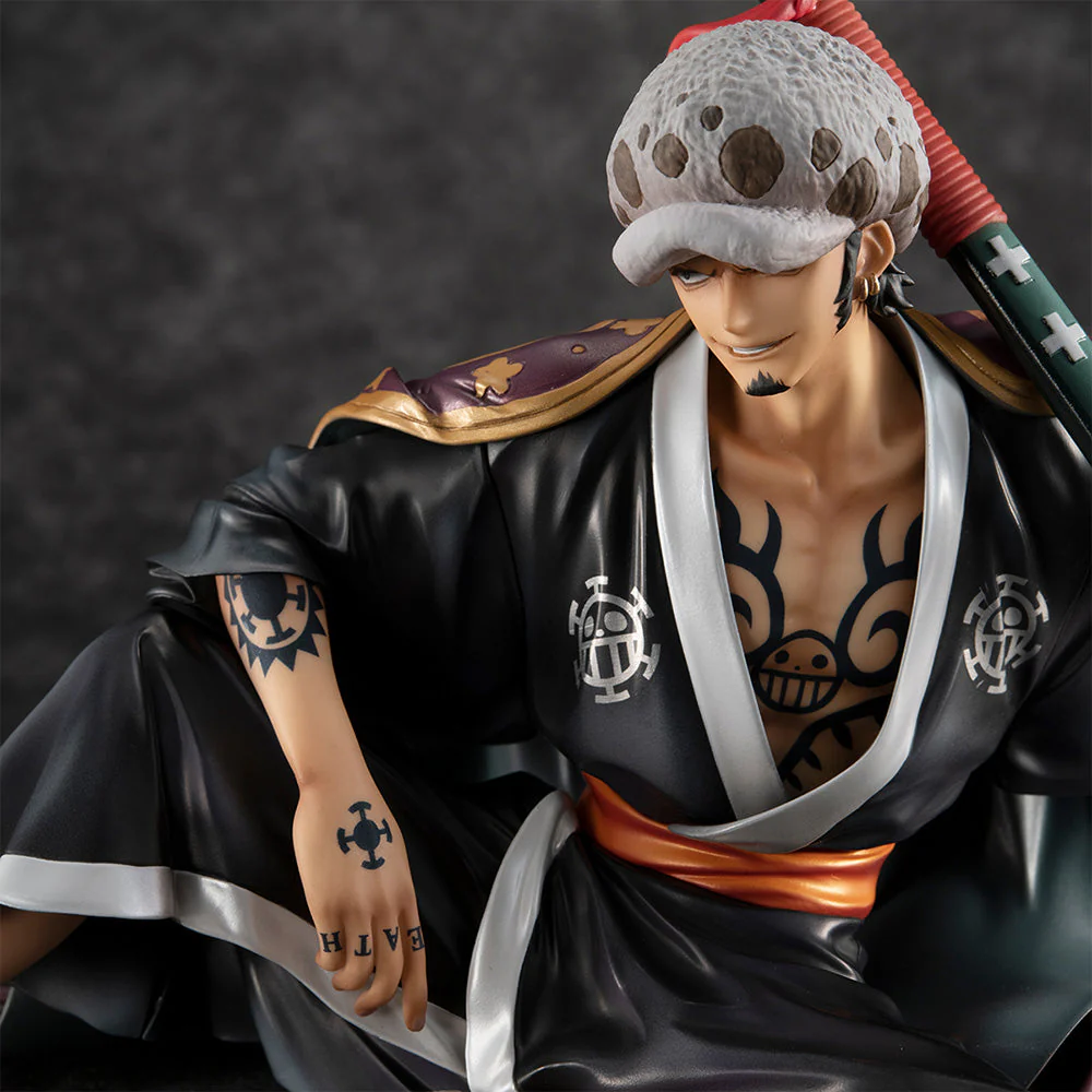 ONE PIECE Trafalgar Law “Warriors Alliance” Portrait.Of.Pirates Figure By MegaHouse - Image 5