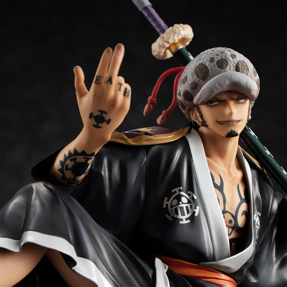ONE PIECE Trafalgar Law “Warriors Alliance” Portrait.Of.Pirates Figure By MegaHouse - Image 6