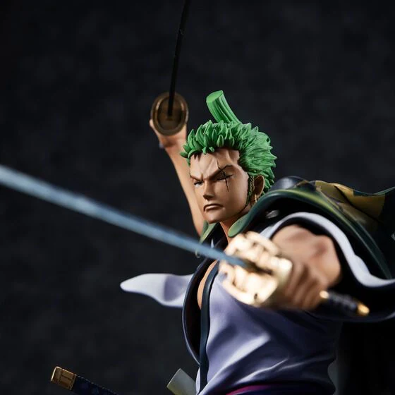 One Piece “Warriors Alliance” Zoro Juro Portrait Of Pirates Figure - Image 3