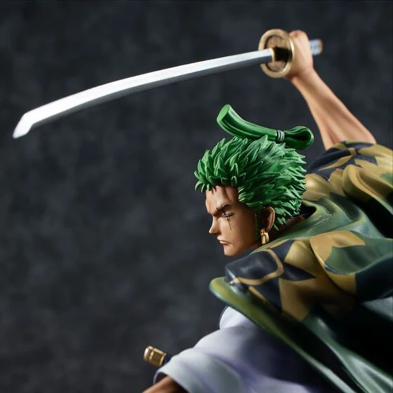 One Piece “Warriors Alliance” Zoro Juro Portrait Of Pirates Figure - Image 4