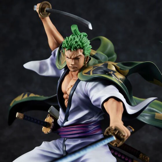 One Piece “Warriors Alliance” Zoro Juro Portrait Of Pirates Figure - Image 5