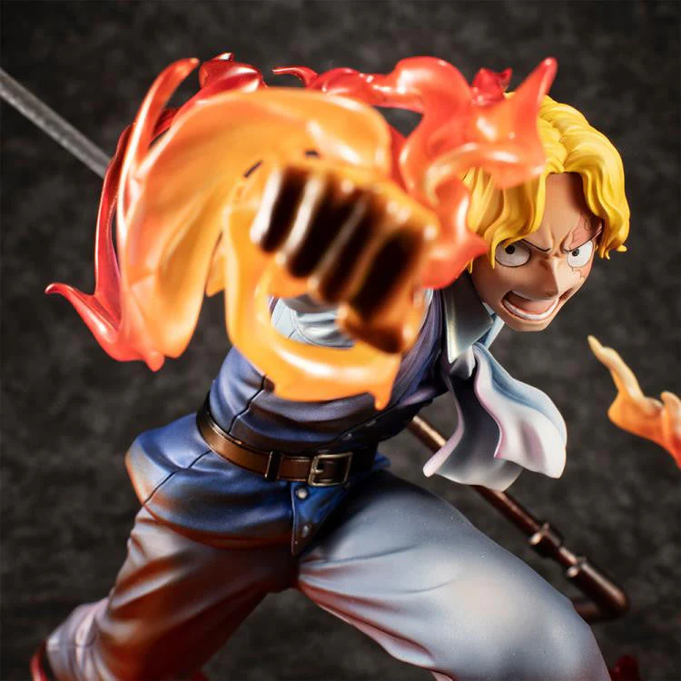 One Piece Sabo Fire Fist Inheritance Portrait of Pirates (P.O.P.) Limited Edition Figure by MegaHouse - Image 4