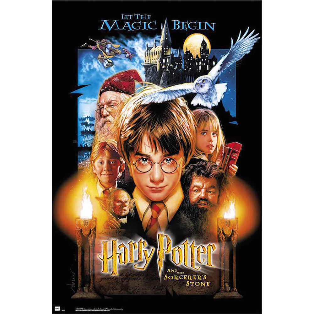 Harry Potter And The Sorcerers Stone 61X91 cm Poster by Grupo Erik