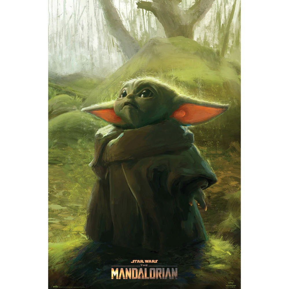 Star Wars The Mandalorian The Child Art 61X91 cm by Grupo Erik