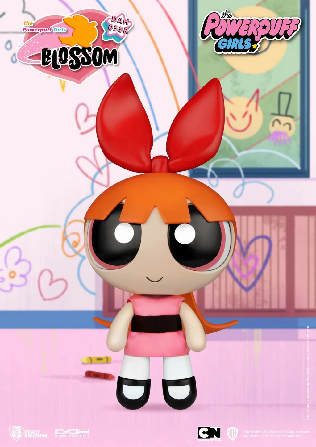 Powerpuff Girls Blossom Dynamic Action Heroes Action Figure by Beast Kingdom - Image 3