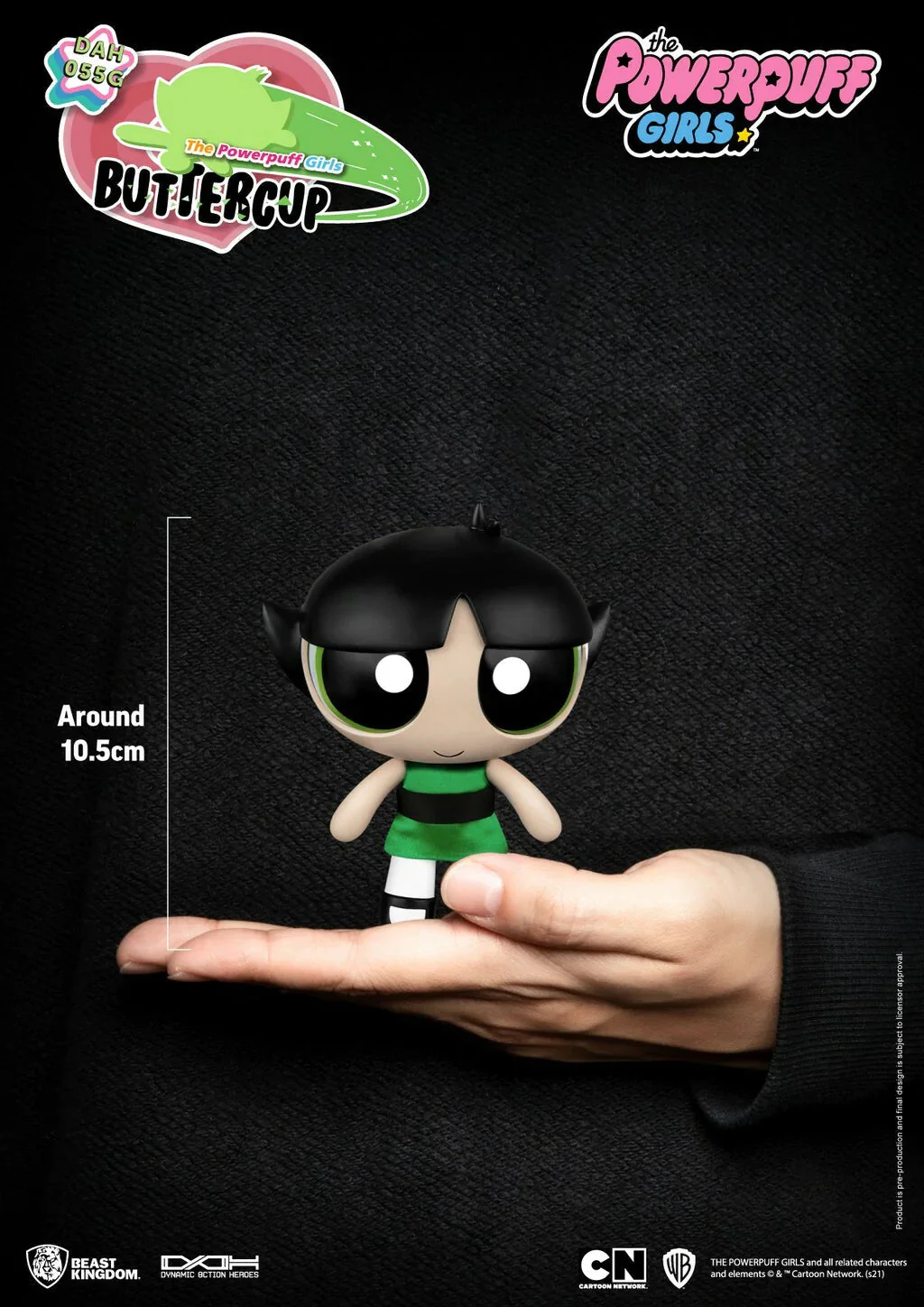 Powerpuff Girls Buttercup Dynamic Action Heroes Action Figure by Beast Kingdom - Image 2