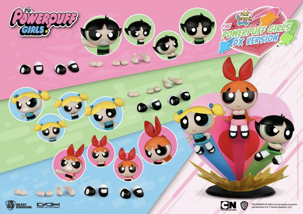 Powerpuff Girls Deluxe Dynamic Action Heroes Action Figure by Beast Kingdom - Image 2