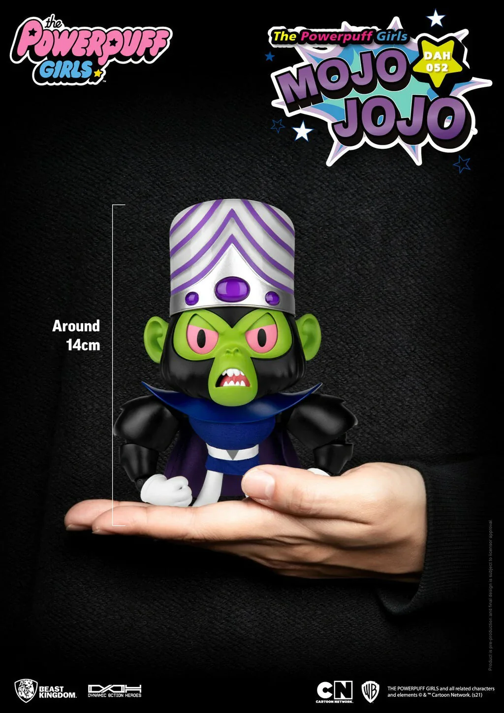 Powerpuff Girls Mojo Jojo Dynamic Action Heroes Action Figure by Beast Kingdom - Image 3