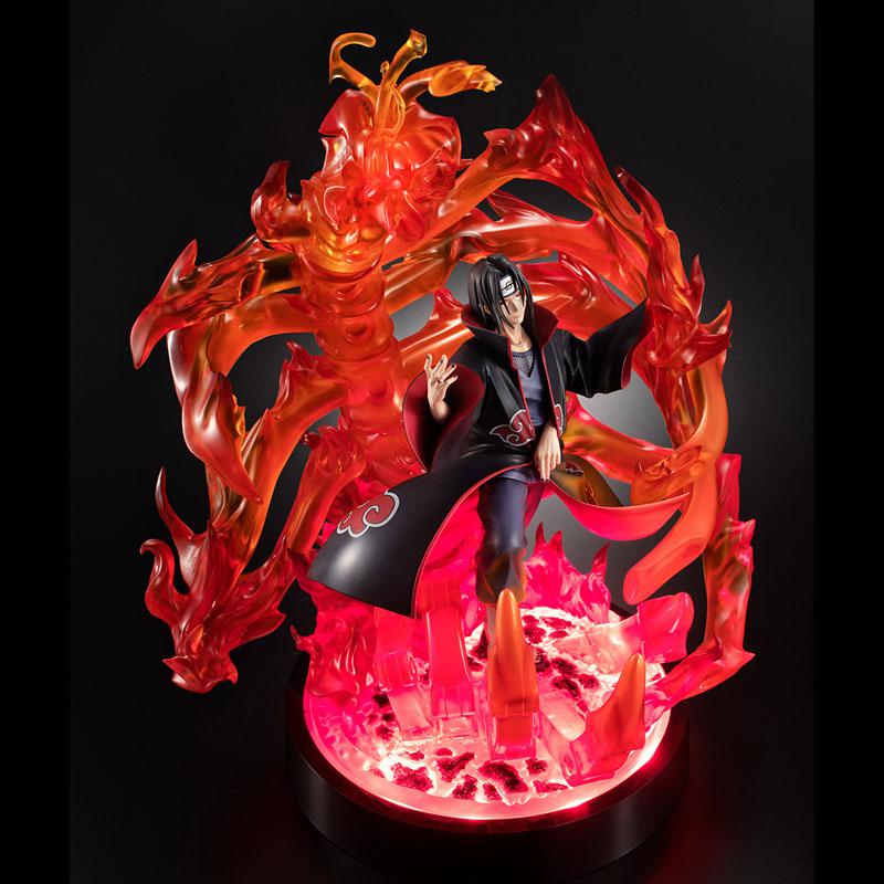 Naruto Shippuden: Itachi Uchiha Susano Version Precious G.E.M. Figure (LED BASE) by MegaHouse - Image 2