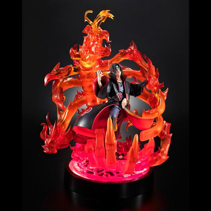 Naruto Shippuden: Itachi Uchiha Susano Version Precious G.E.M. Figure (LED BASE) by MegaHouse - Image 4