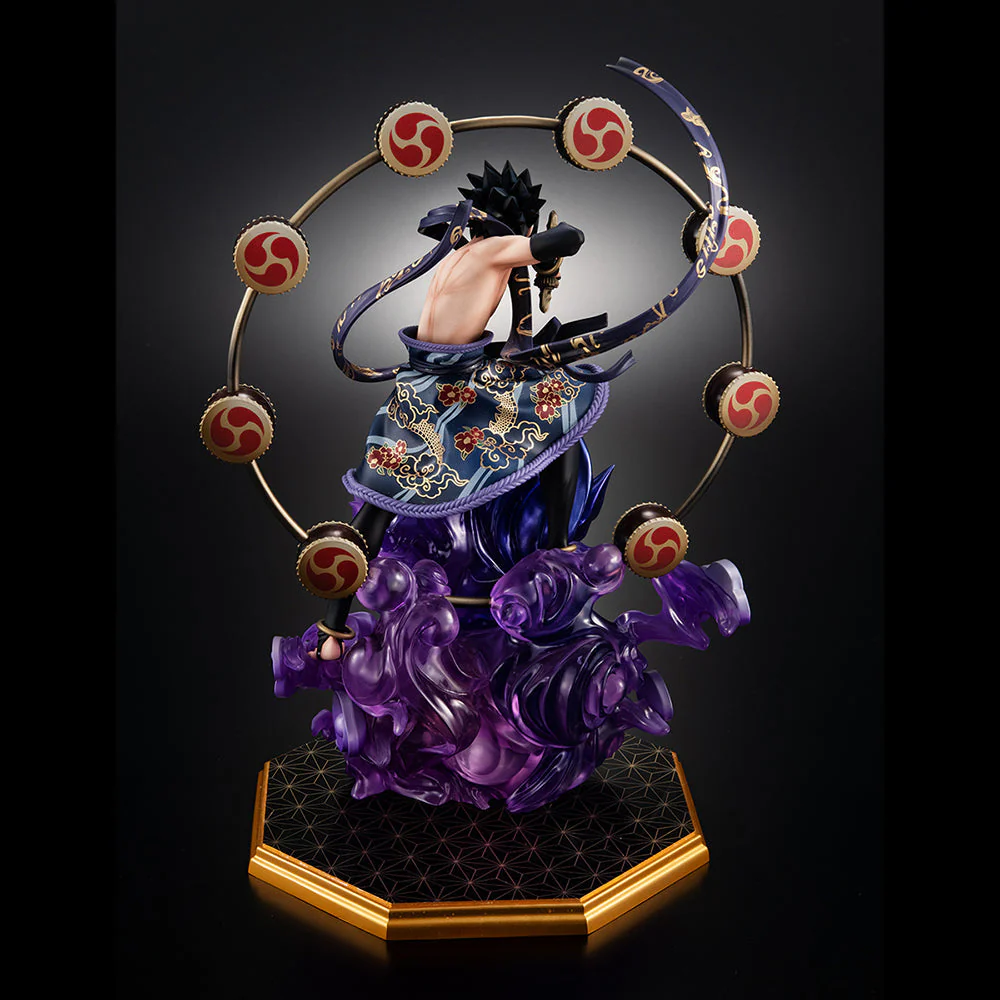 NARUTO-Shippuden-Sasuke Uchiha Thunder God Precious G.E.M.series Figure By MegaHouse - Image 4