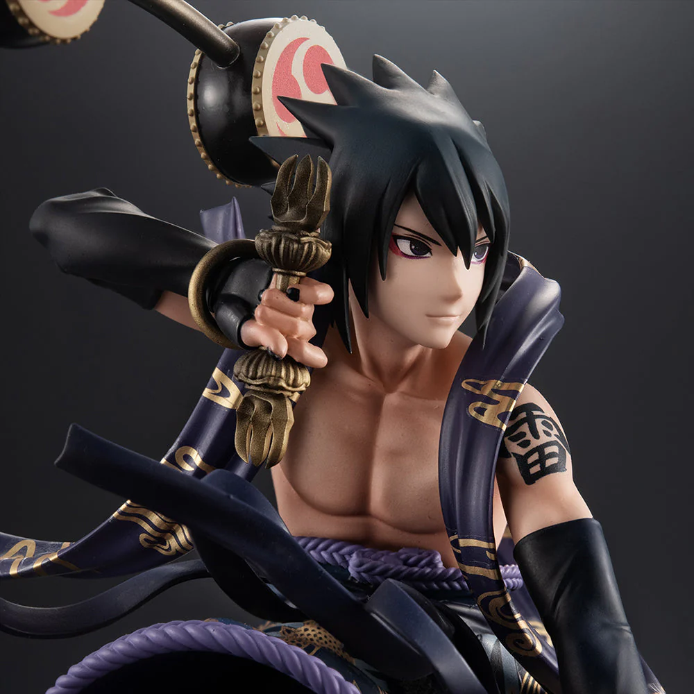NARUTO-Shippuden-Sasuke Uchiha Thunder God Precious G.E.M.series Figure By MegaHouse - Image 5