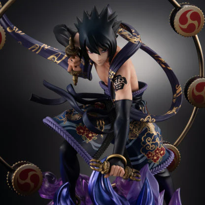 NARUTO-Shippuden-Sasuke Uchiha Thunder God Precious G.E.M.series Figure By MegaHouse - Image 6