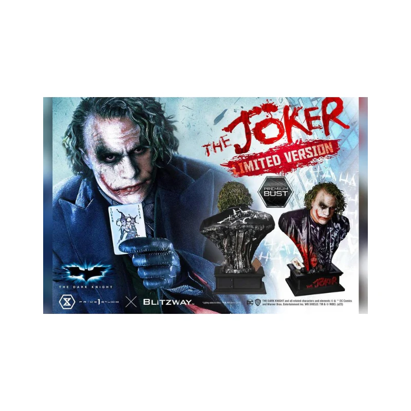 Premium Bust The Dark Knight (Film) The Joker Limited Version
