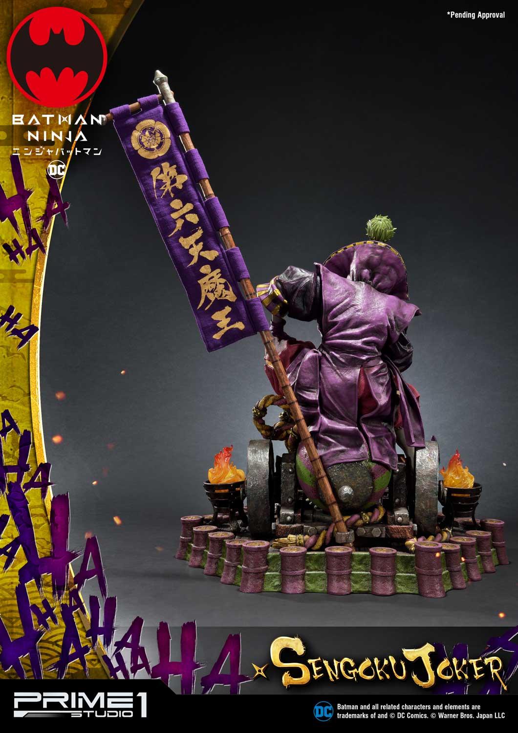 Premium Masterline Batman Ninja Sengoku Joker Deluxe Version 1/4 scale By Prime 1 Statue - Image 2
