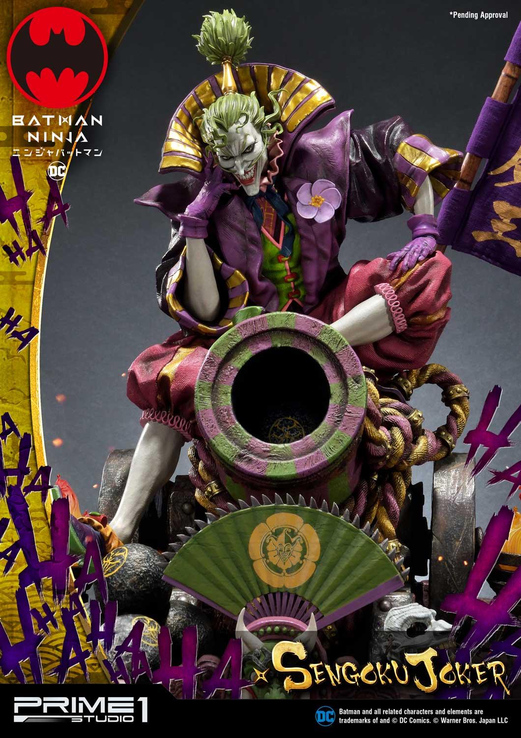 Premium Masterline Batman Ninja Sengoku Joker Deluxe Version 1/4 scale By Prime 1 Statue - Image 3