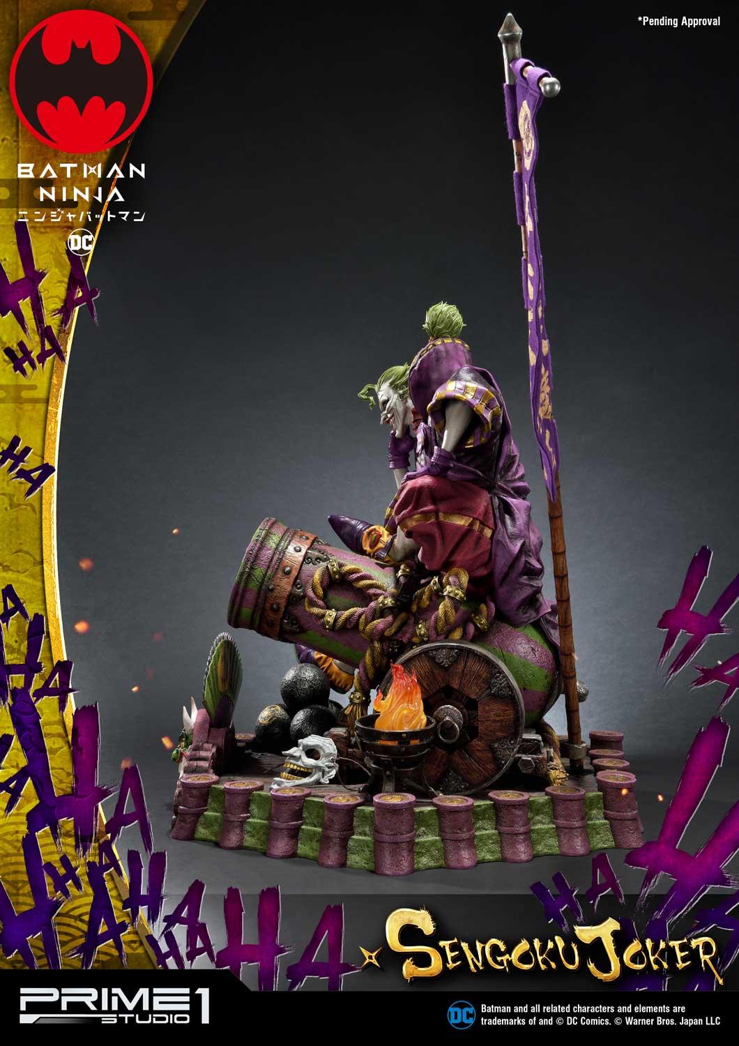 Premium Masterline Batman Ninja Sengoku Joker Deluxe Version 1/4 scale By Prime 1 Statue - Image 4