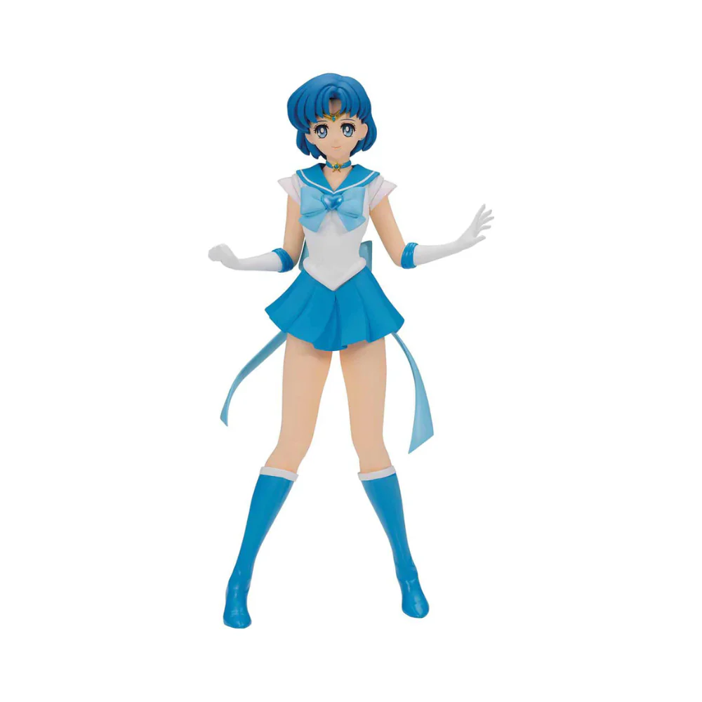 Pretty Guardian Sailor Moon Eternal The Movie Super Sailor Mercury Ver.A Glitter & Glamours Figure by Banpresto