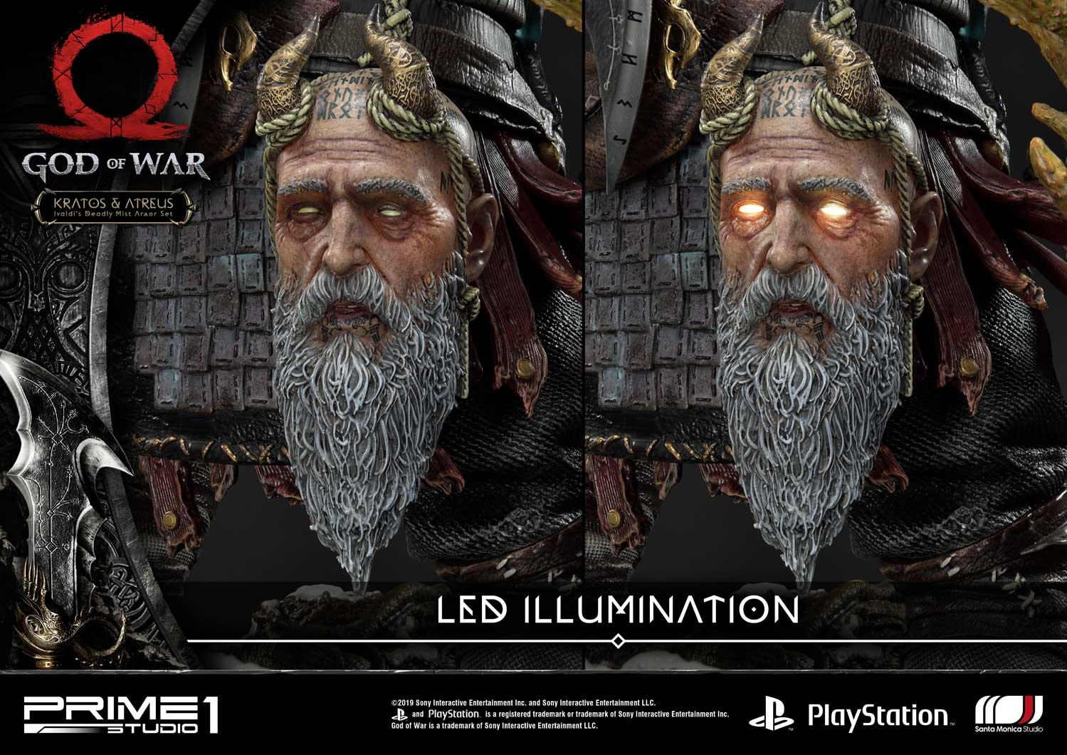 God Of War Kratos & Atreus Statue By Prime 1 Studio - Image 6