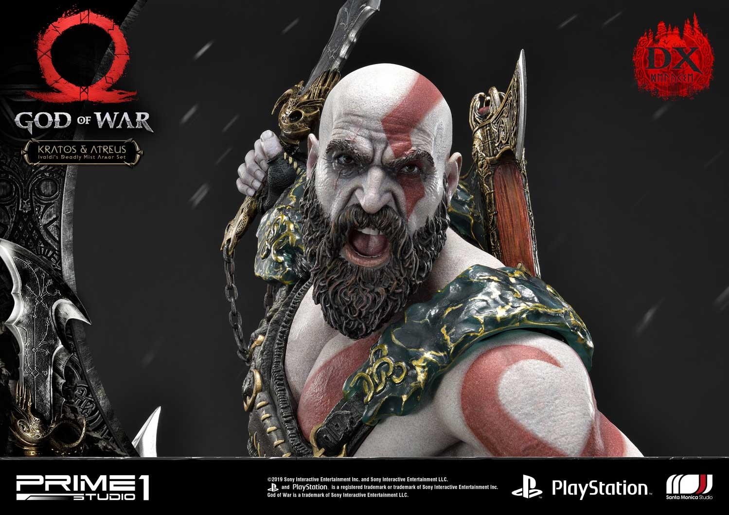 God Of War Kratos & Atreus Statue By Prime 1 Studio - Image 7