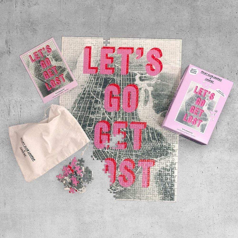 Let’s Go Get Lost Together – NY Artist Edition Puzzle – 500 pieces