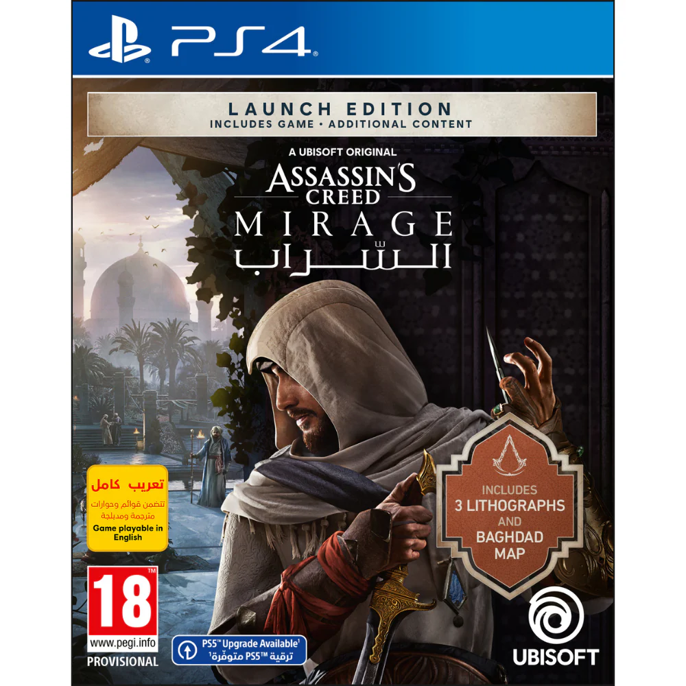 Assassins Creed Mirage game for PS4