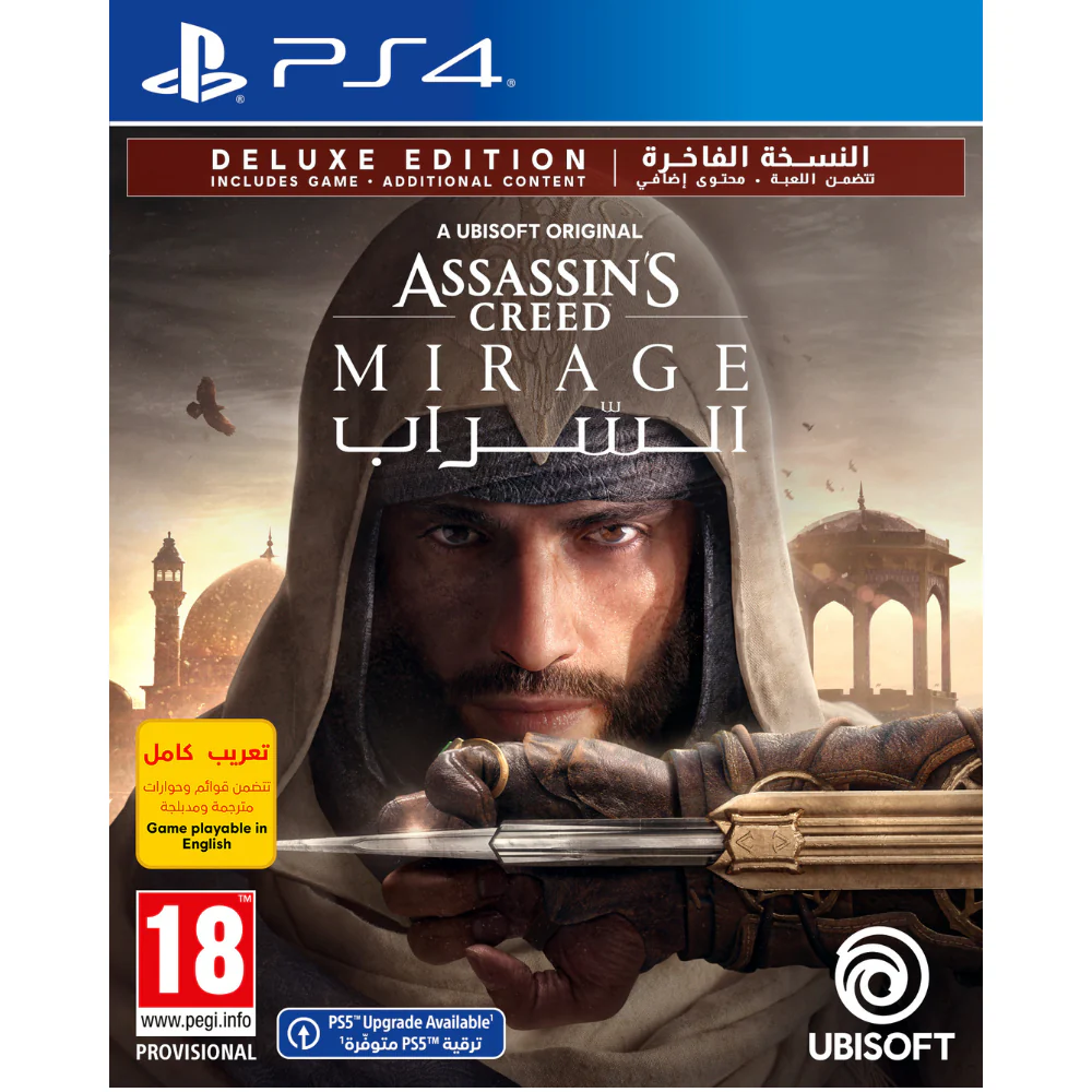 PS4 Assassins Creed Mirage Deluxe Edition