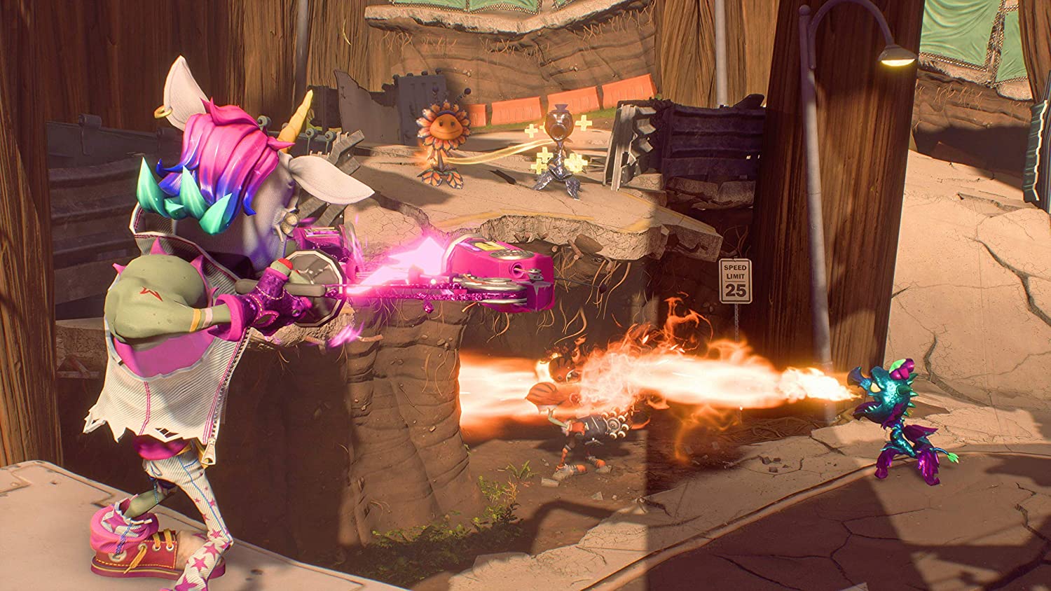 PS4 : Plants Vs Zombies: Battle For Neighborville R2 (Arabic Standard) - Image 2