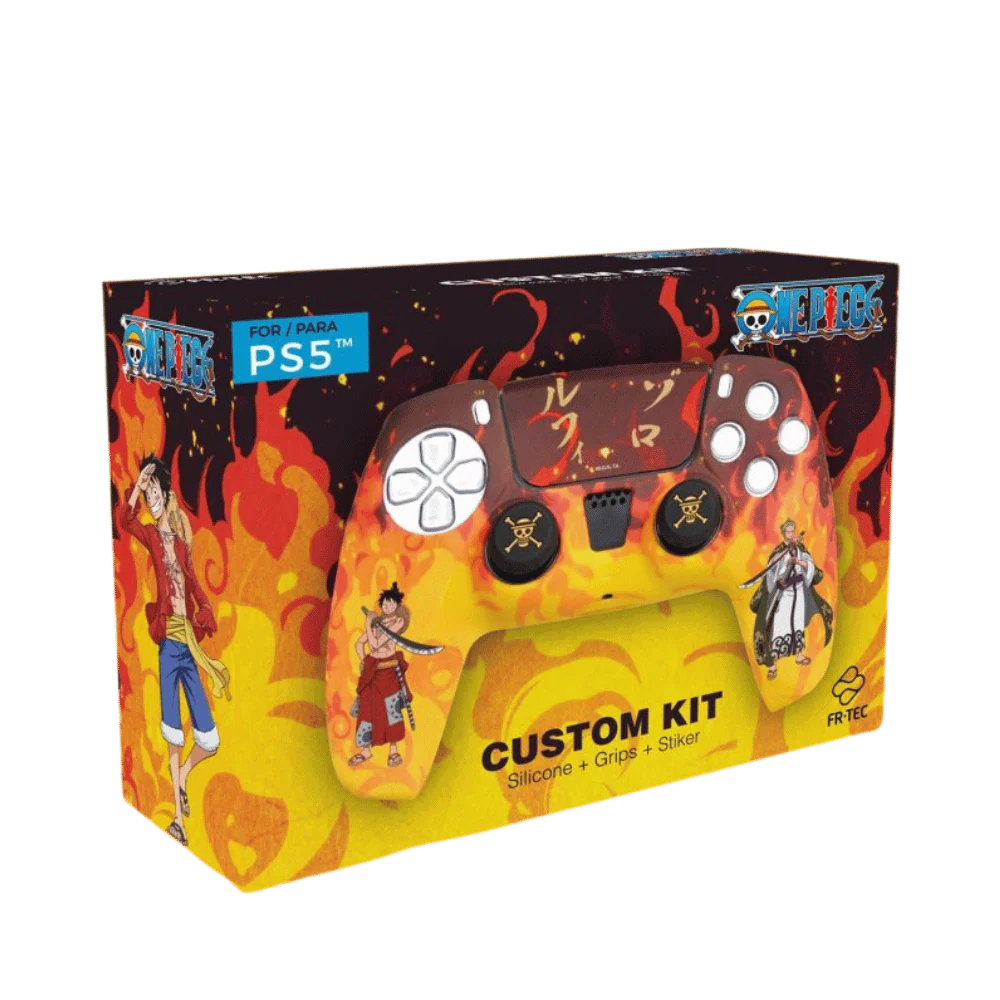 PS5 One Piece Custom Kit "Fire"