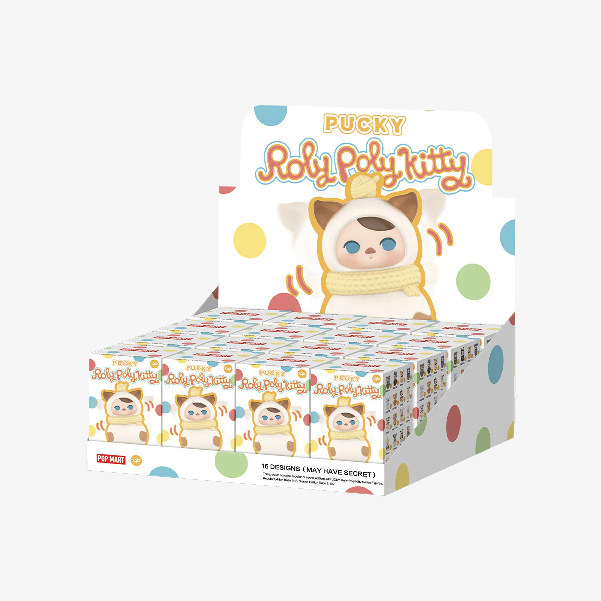 Pucky Roly-Poly Kitty Series Figures Blind Box By Pop Mart - Image 3