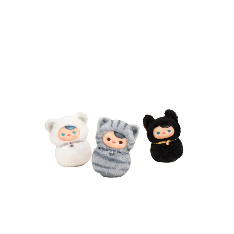 Pucky Roly-Poly Kitty Series-Vinyl Plush Blind Box - Image 2