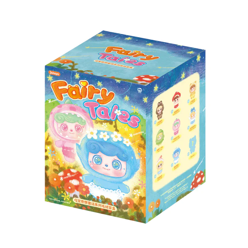 Q.Kid Fairy Tales Series Plush Blindbox Blind Box - Plush Pendant By Jotoys (1pc Random)