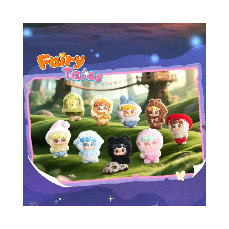 Q.Kid Fairy Tales Series Plush Blindbox Blind Box - Plush Pendant By Jotoys (1pc Random) - Image 2