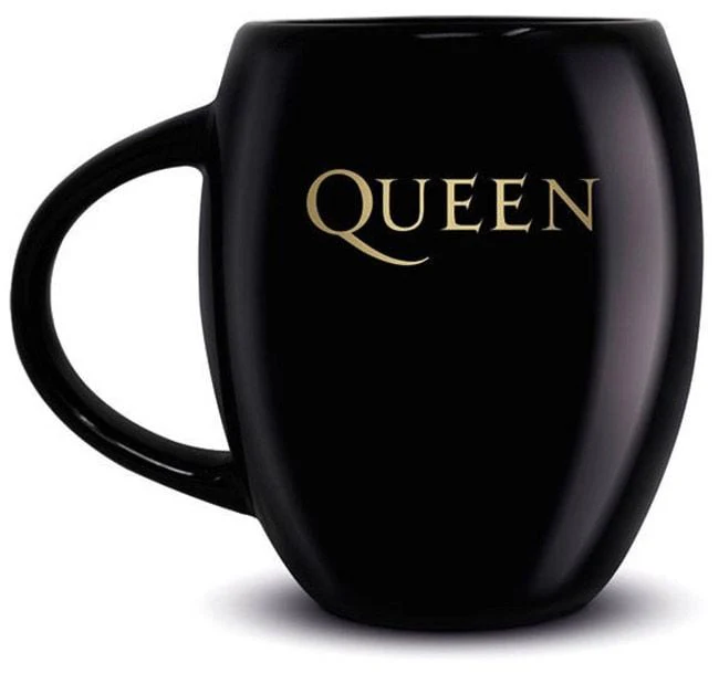 QUEEN (GOLD CREST) OVAL MUG By Pyramid - Image 2