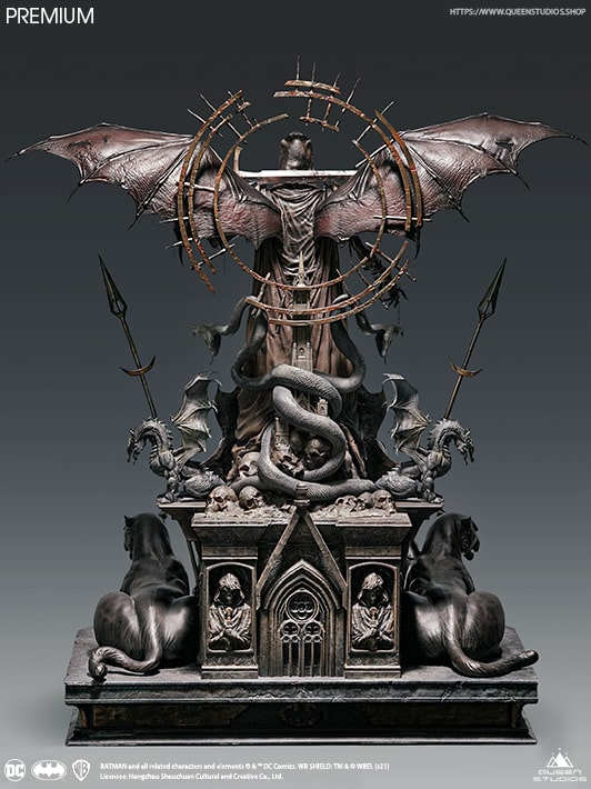 Batman on Throne 1:4 Scale Statue by Queen Studios - Image 4